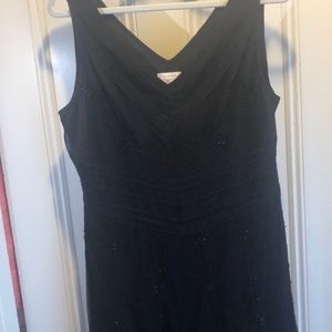 Worthington blk lined size 16 w/sequins,tulle